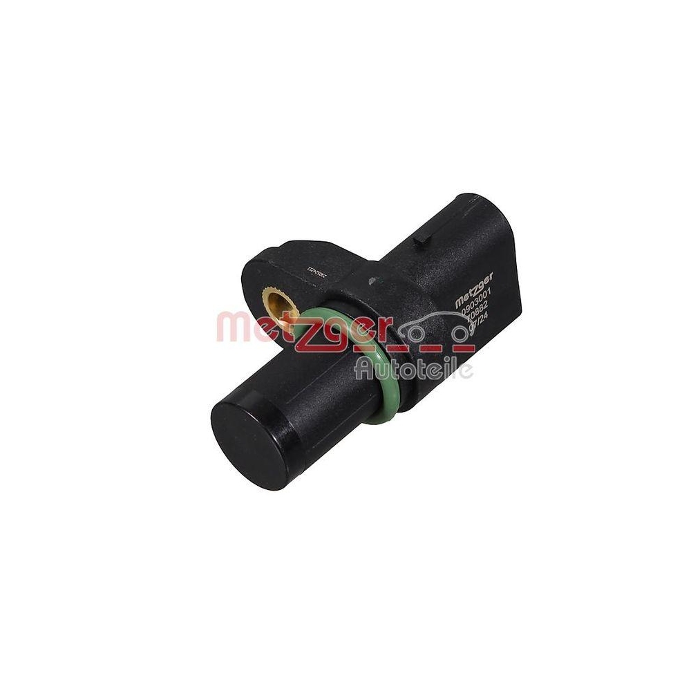 Sensor, Nockenwellenposition METZGER 0903001 für BMW, Auslassseite