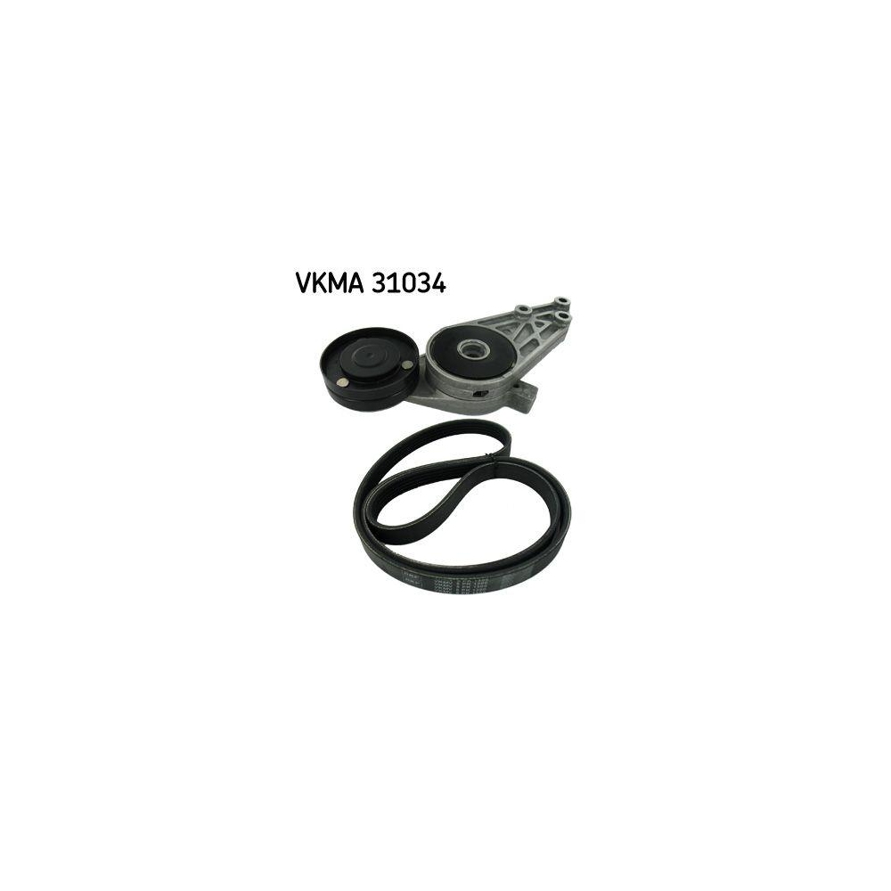 Keilrippenriemensatz SKF VKMA 31034 für AUDI MERCEDES-BENZ SEAT SKODA VW