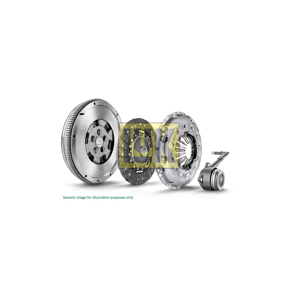 Kupplungssatz LuK 600 0171 00 LuK RepSet DMF für FORD