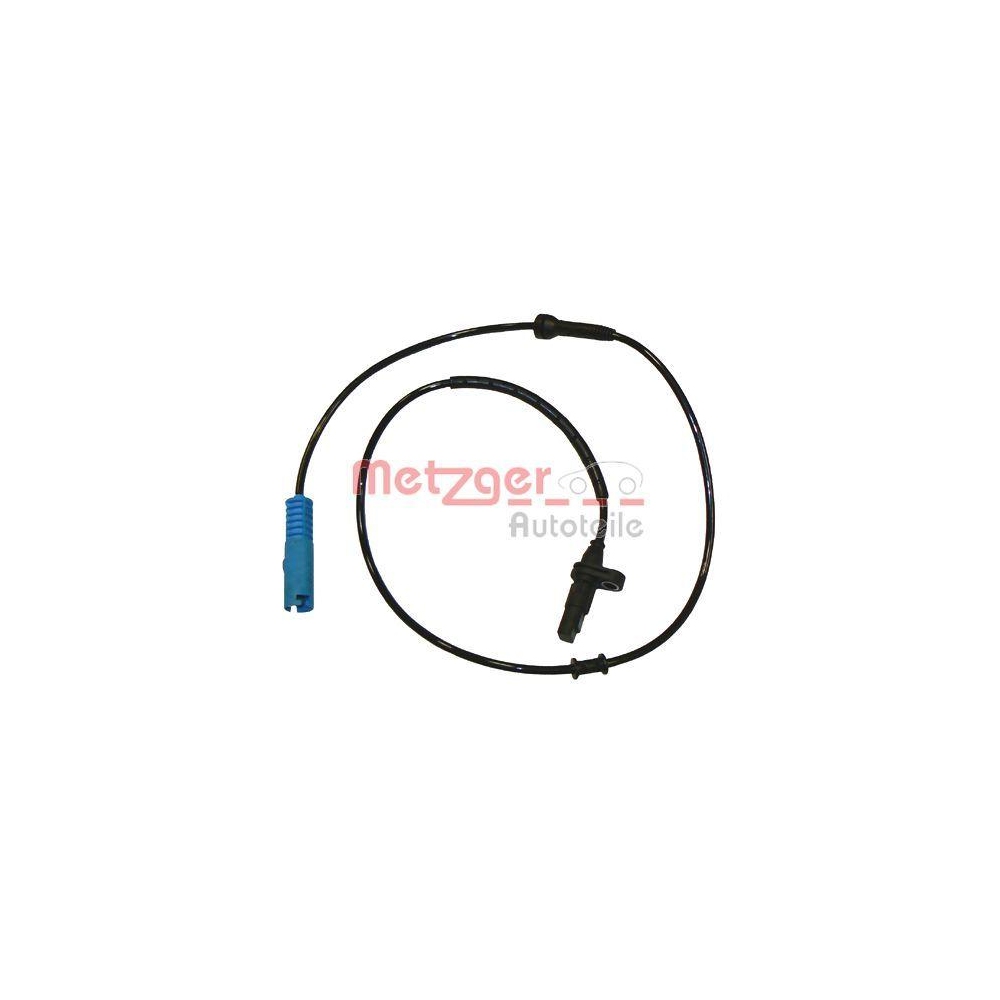 Sensor, Raddrehzahl METZGER 0900283 für BMW, Hinterachse