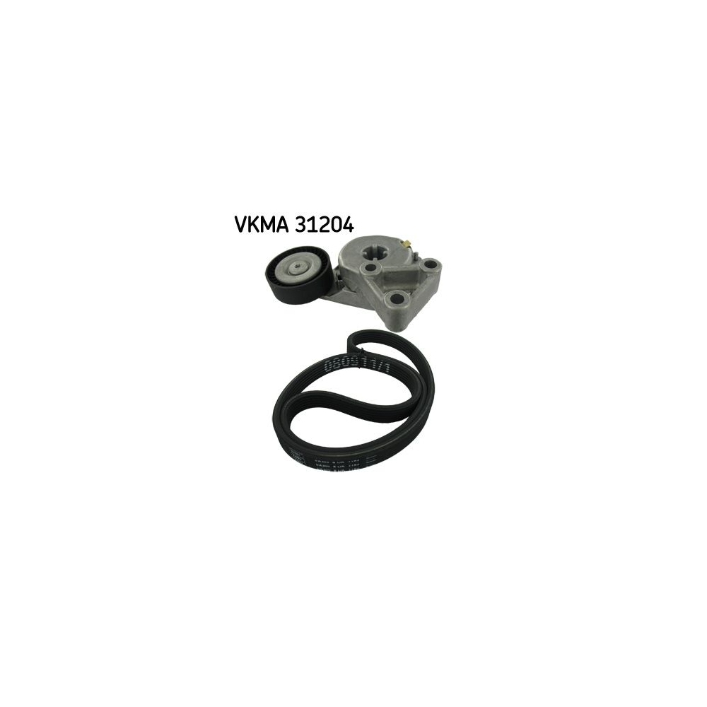 Keilrippenriemensatz SKF VKMA 31204 für AUDI FORD SEAT SKODA VW