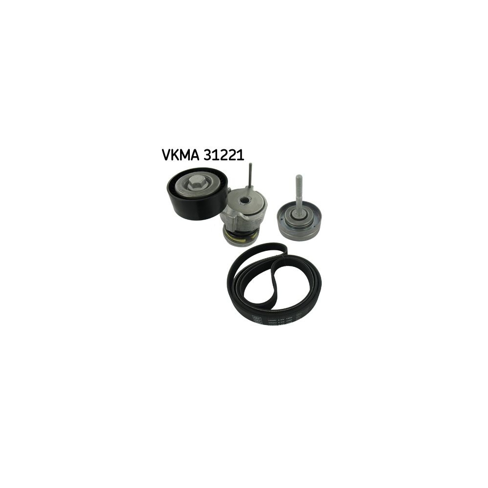 Keilrippenriemensatz SKF VKMA 31221 für AUDI DAIHATSU OPEL SEAT SKODA TOYOTA VW