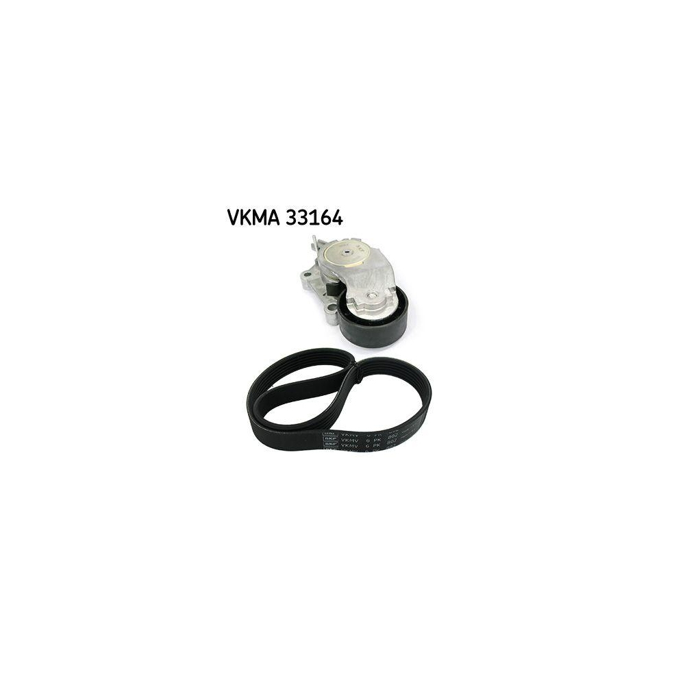 Keilrippenriemensatz SKF VKMA 33164 für CITROËN FORD MAZDA PEUGEOT SUZUKI TOYOTA