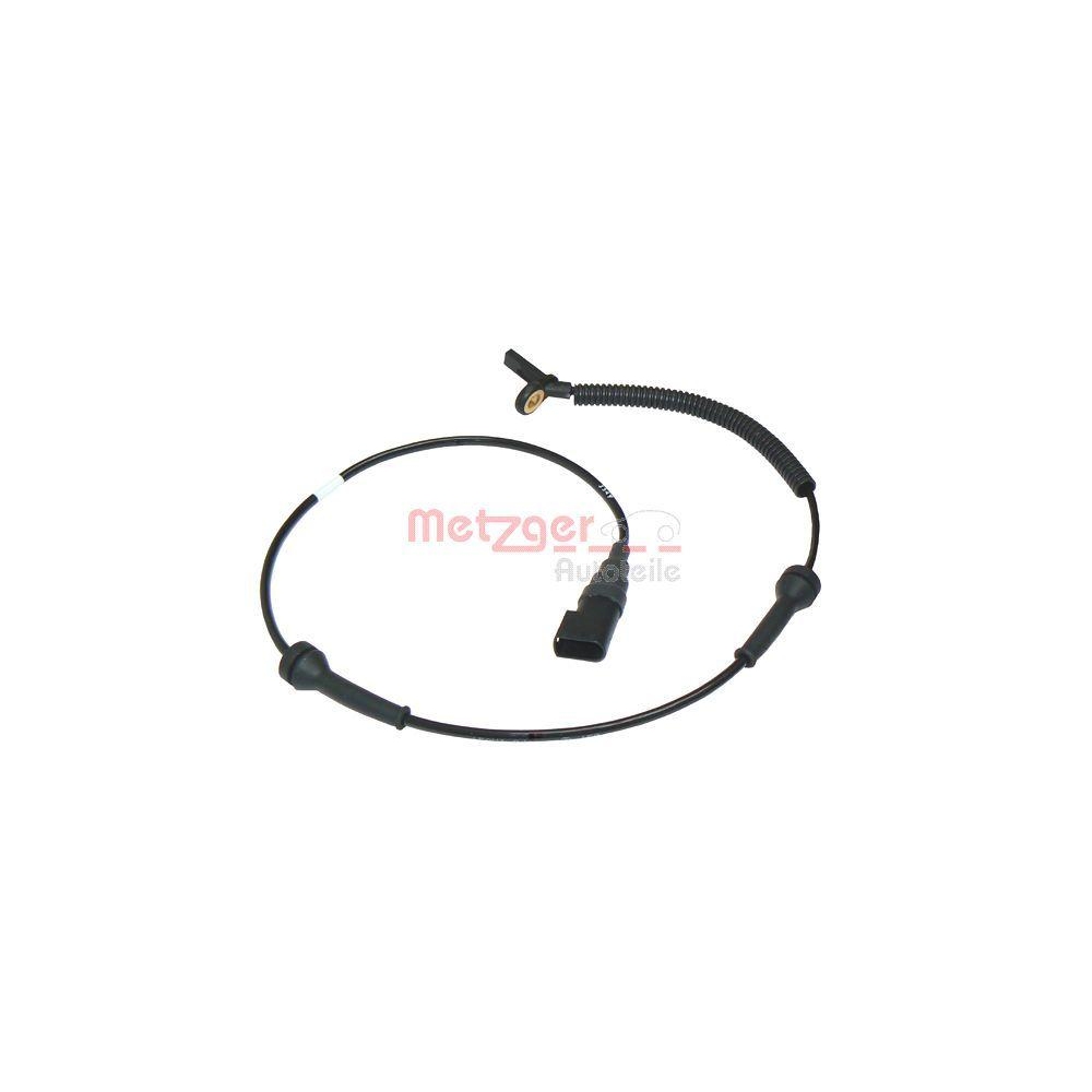 Sensor, Raddrehzahl METZGER 0900299 ORIGINAL ERSATZTEIL für FORD, Vorderachse