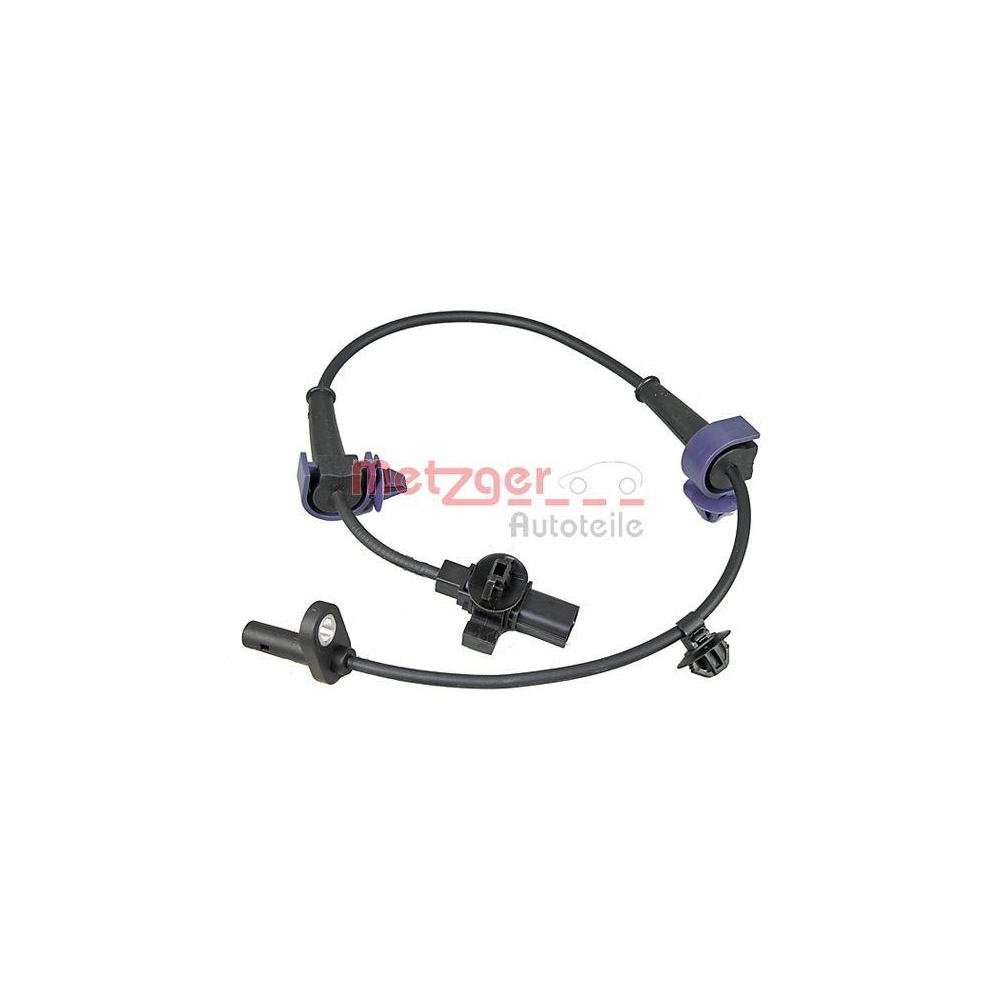 Sensor, Raddrehzahl METZGER 09001052 für HONDA, Hinterachse links