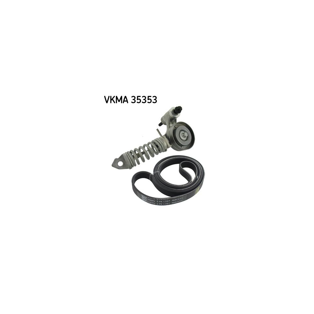 Keilrippenriemensatz SKF VKMA 35353 für OPEL VAUXHALL CHEVROLET