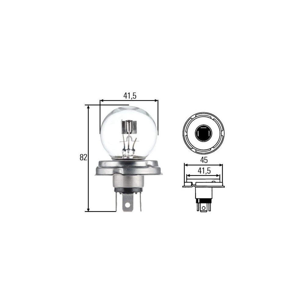 Glühlampe HELLA 8GD 002 088-071 STANDARD