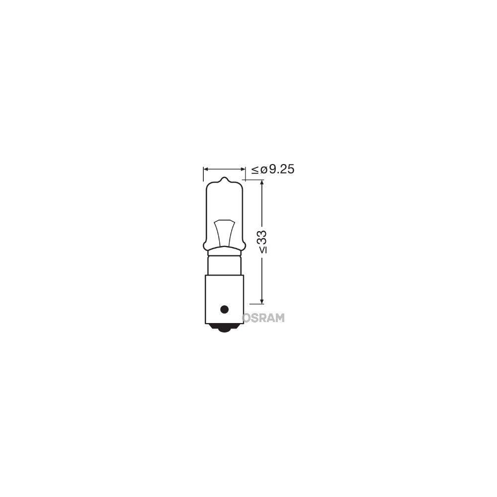 Glühlampe, Blinkleuchte OSRAM 64138 ORIGINAL für, seitlicherEinbau, vorne