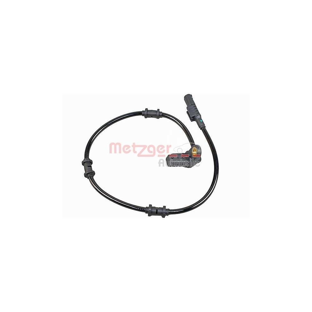 Sensor, Raddrehzahl METZGER 09001063 für MERCEDES-BENZ, Hinterachse links