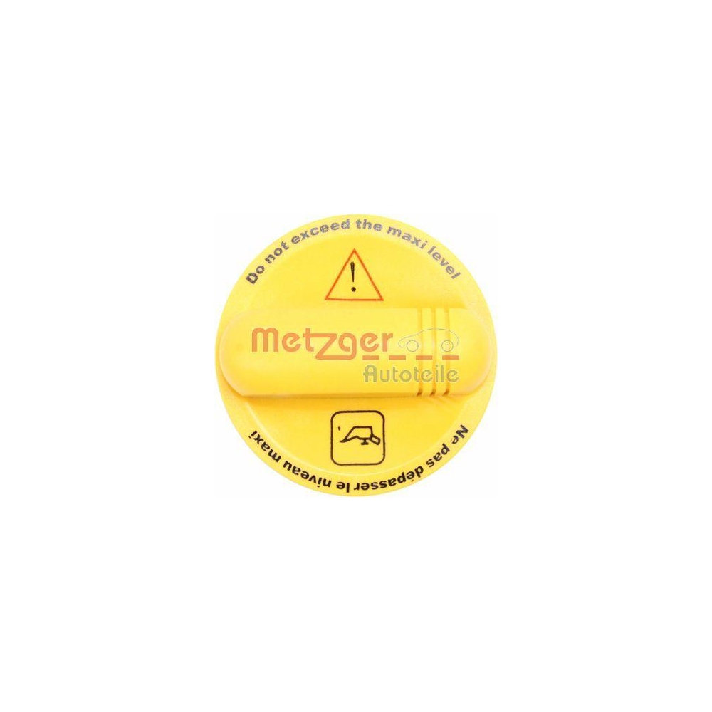 Verschluss, Öleinfüllstutzen METZGER 2141004 für OPEL RENAULT