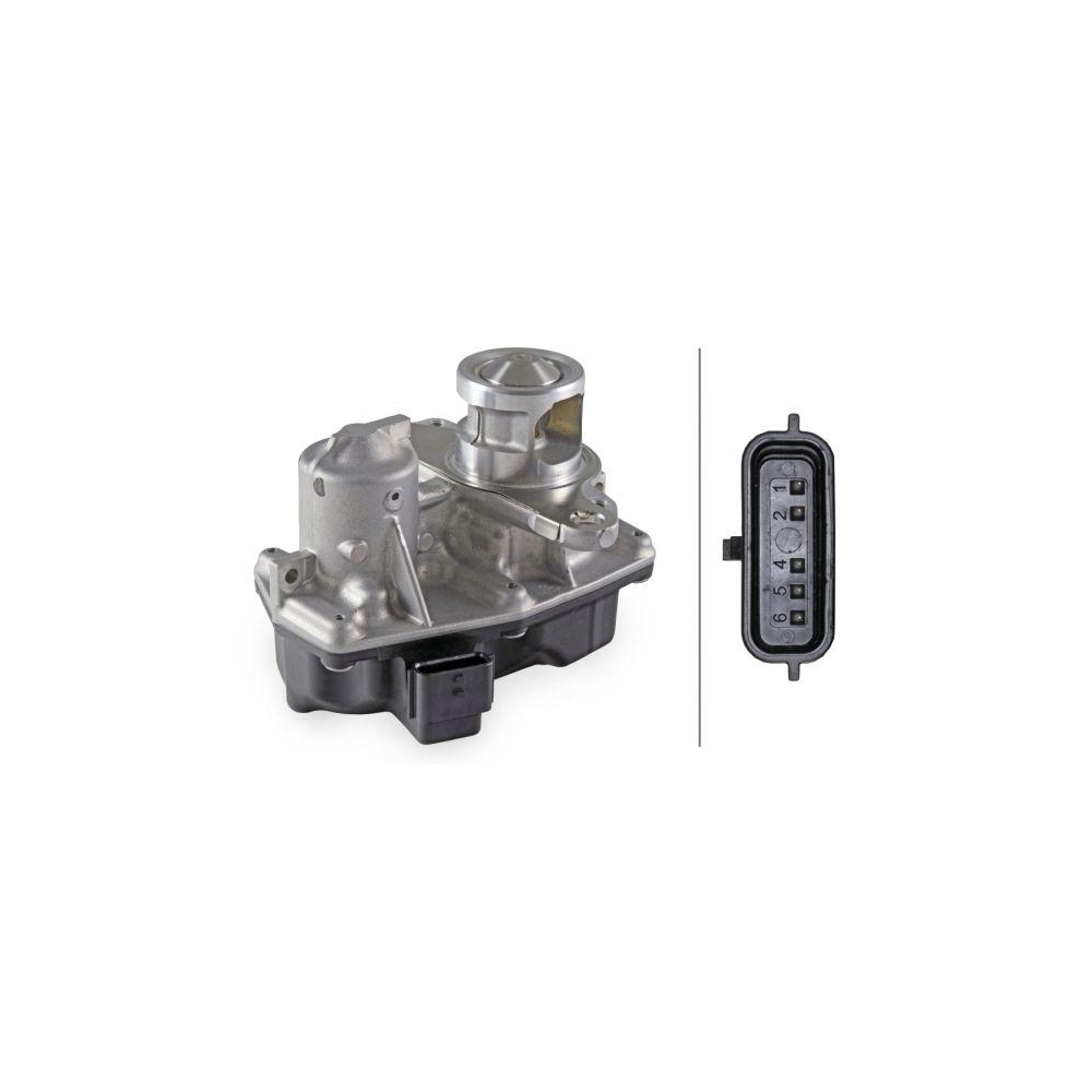 AGR-Ventil HELLA 6NU 014 864-431 für MERCEDES-BENZ NISSAN OPEL RENAULT, oben