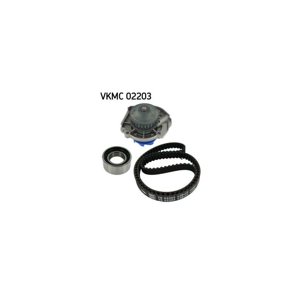 Wasserpumpe + Zahnriemensatz SKF VKMC 02203 für CITROËN FIAT LANCIA PEUGEOT