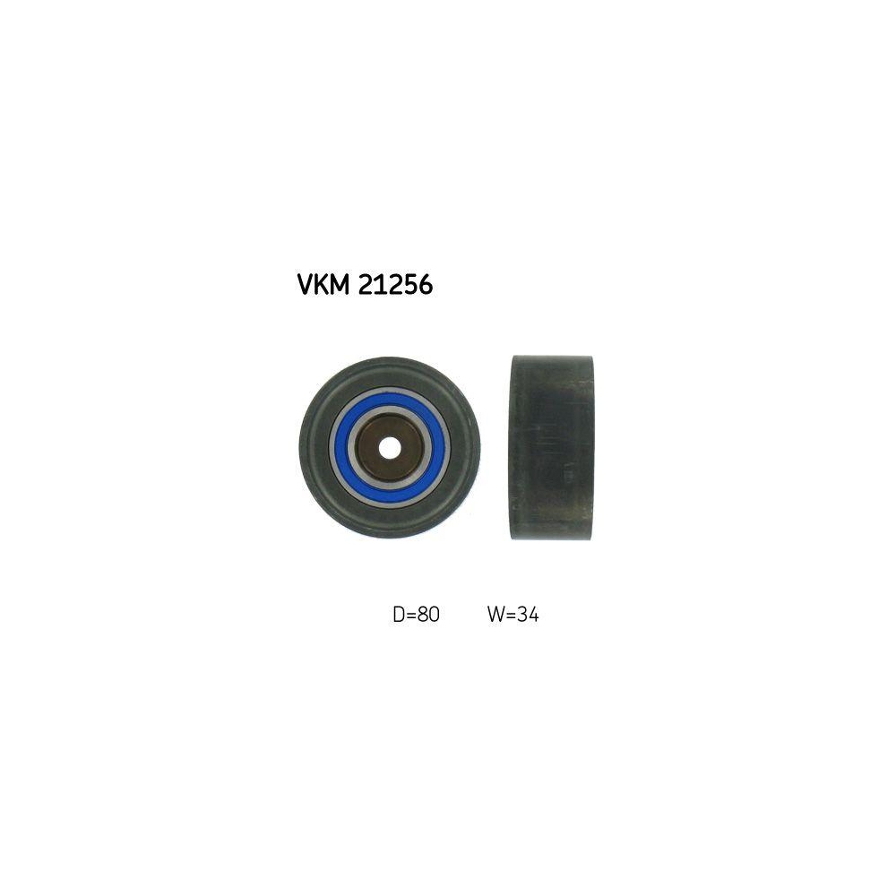 Umlenk-/Führungsrolle, Zahnriemen SKF VKM 21256 für AUDI MITSUBISHI SEAT SKODA