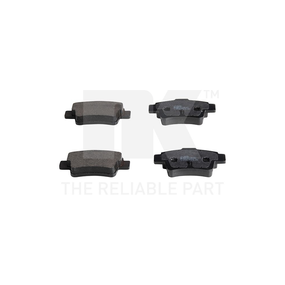 Bremsbelagsatz, Scheibenbremse NK 222381 für FIAT OPEL VAUXHALL GENERAL MOTORS