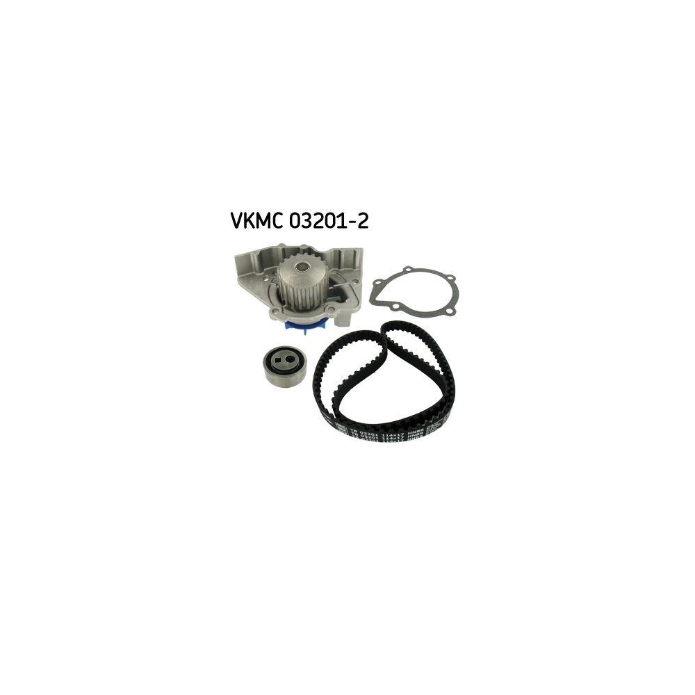 Wasserpumpe + Zahnriemensatz SKF VKMC 03201-2 f&uuml;r CITRO&Euml;N FIAT LANCIA PEUGEOT