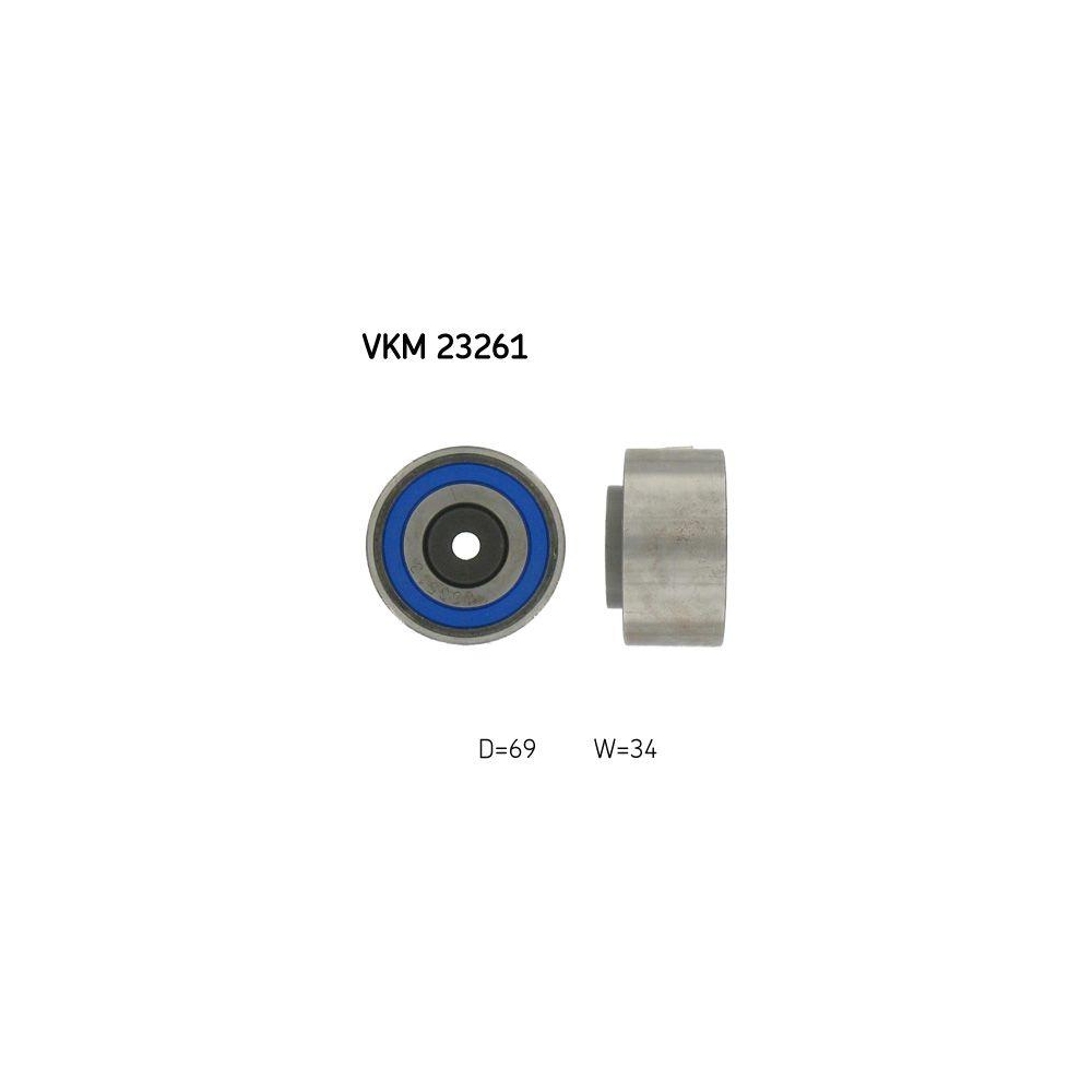 Umlenk-/Führungsrolle, Zahnriemen SKF VKM 23261 für CITROËN JAGUAR PEUGEOT