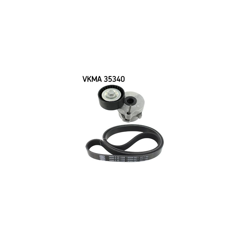 Keilrippenriemensatz SKF VKMA 35340 für FIAT OPEL SUZUKI VAUXHALL CHEVROLET