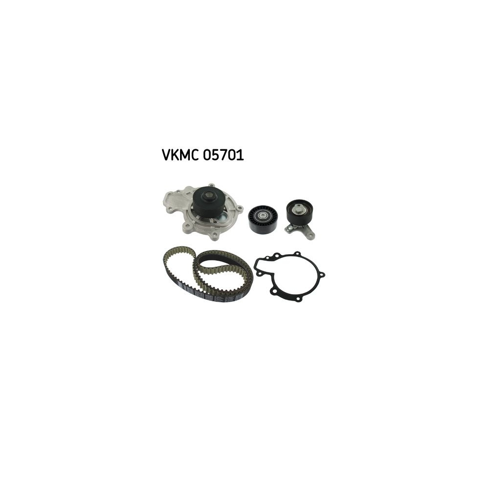 Wasserpumpe + Zahnriemensatz SKF VKMC 05701 für OPEL VAUXHALL CHEVROLET