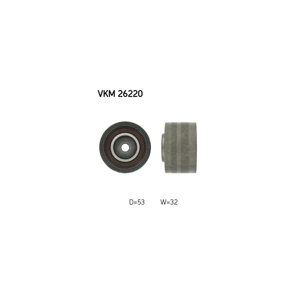 Umlenk-/Führungsrolle, Zahnriemen SKF VKM 26220 für VOLVO, rechts