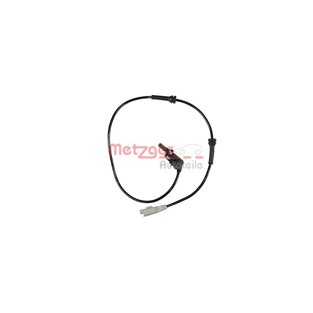 Sensor, Raddrehzahl METZGER 0900394 für PEUGEOT CITROËN/PEUGEOT, Hinterachse