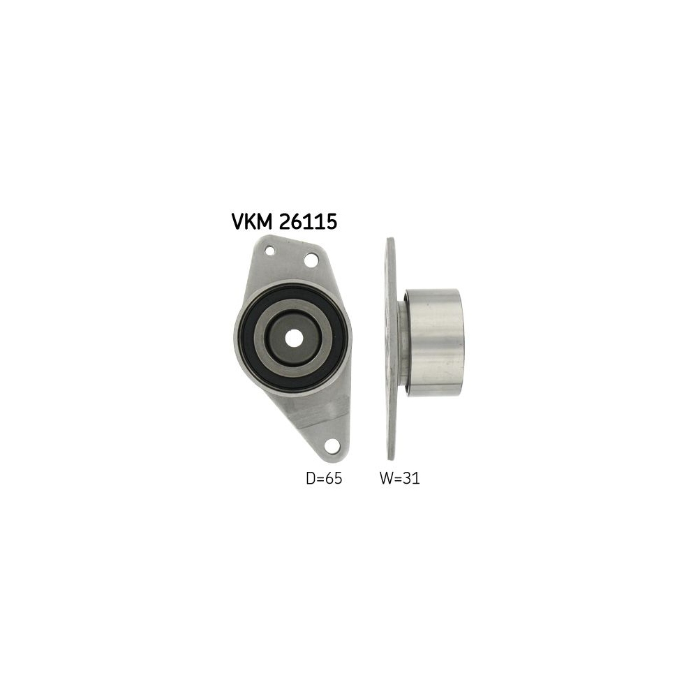 Umlenk-/Führungsrolle, Zahnriemen SKF VKM 26115 für RENAULT VOLVO, rechts