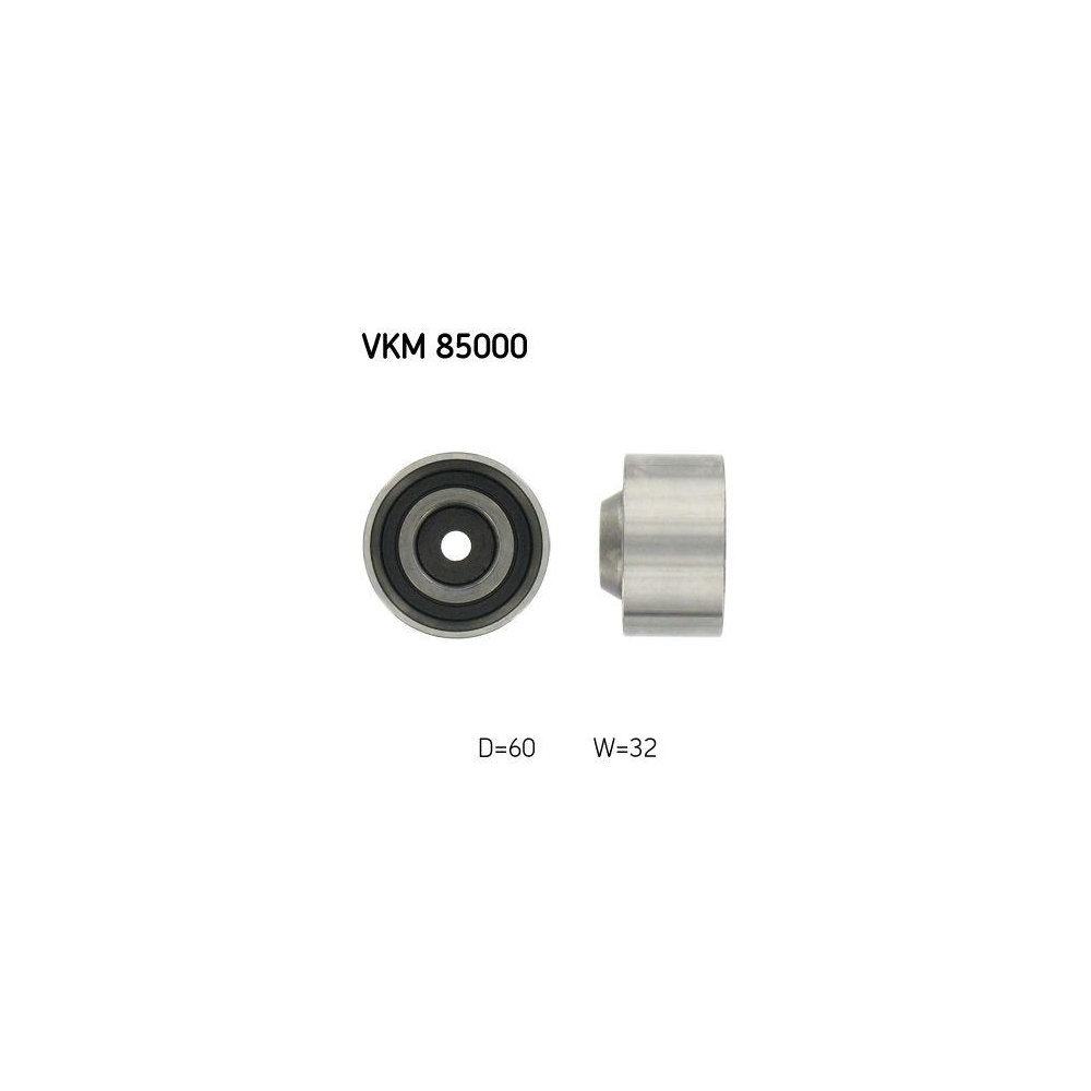 Umlenk-/Führungsrolle, Zahnriemen SKF VKM 85000 für FIAT MITSUBISHI VOLVO