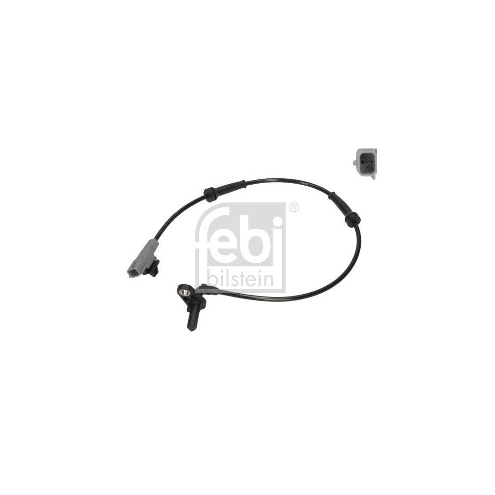 Sensor, Raddrehzahl FEBI BILSTEIN 193016 für NISSAN, Hinterachse links