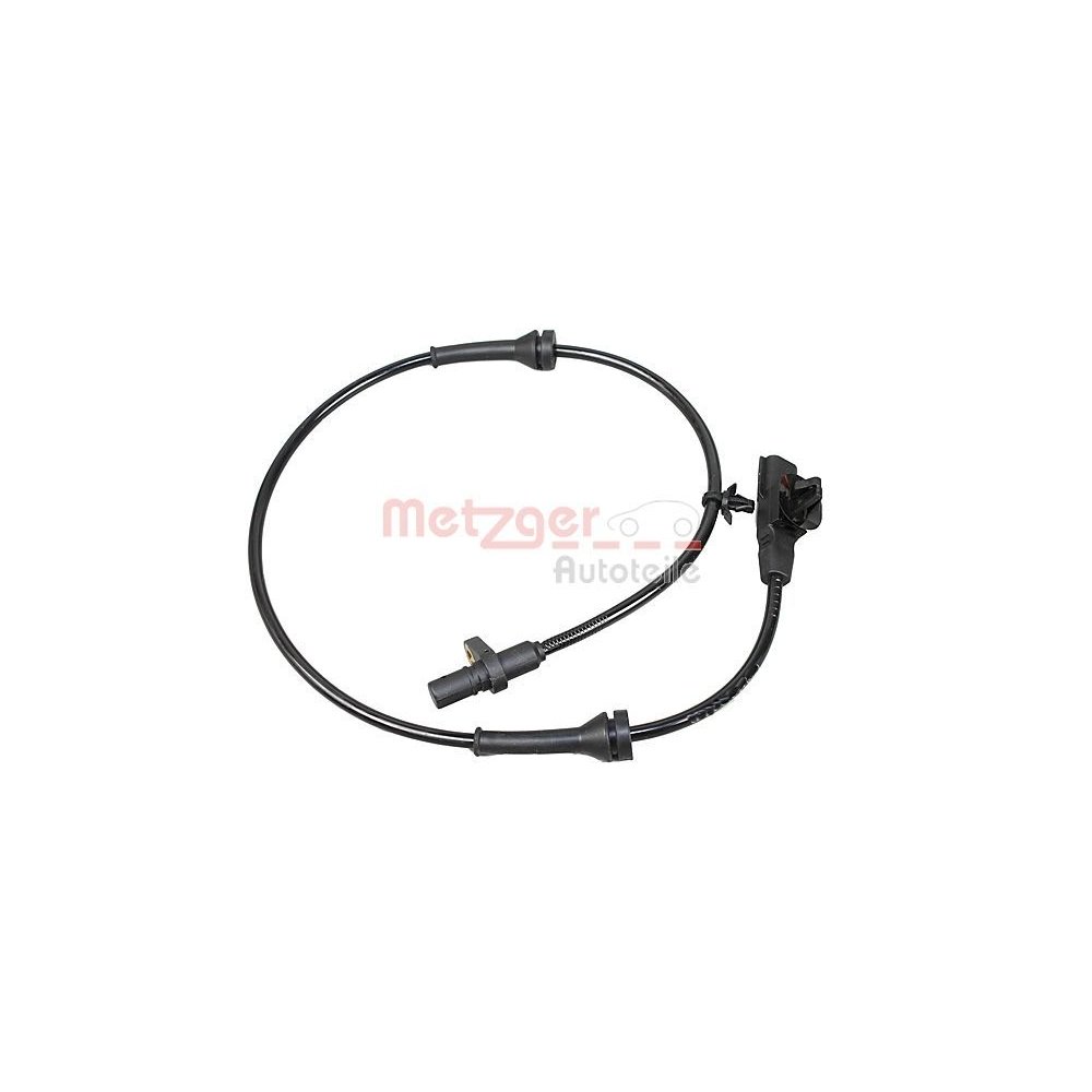 Sensor, Raddrehzahl METZGER 09001095 für NISSAN, Hinterachse