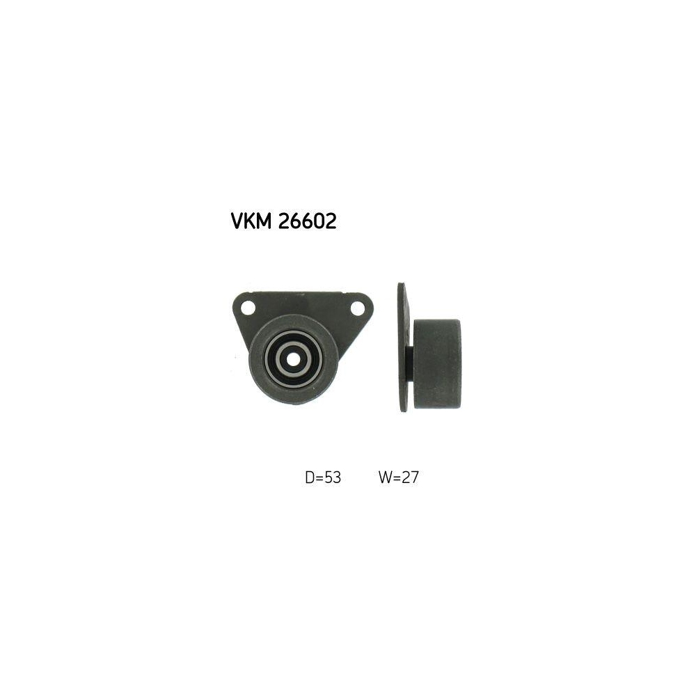 Umlenk-/Führungsrolle, Zahnriemen SKF VKM 26602 für FORD RENAULT VOLVO, rechts