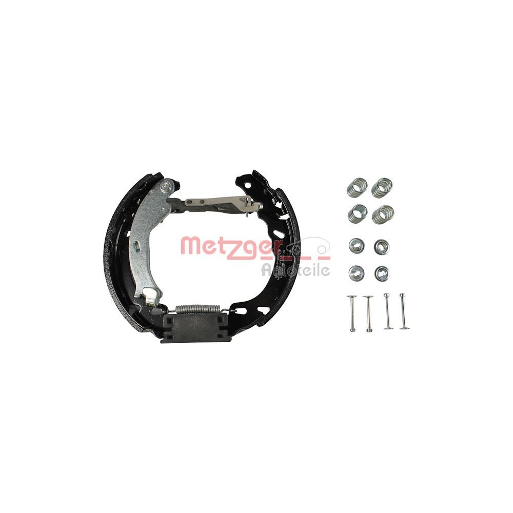 Bremsbackensatz METZGER MG 828V für FIAT AVANTI, Hinterachse