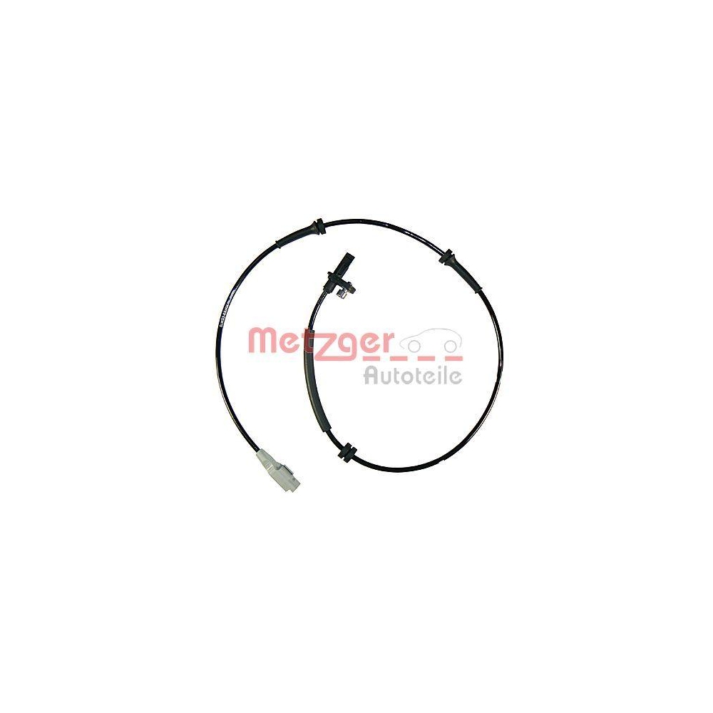 Sensor, Raddrehzahl METZGER 0900467 für CITROËN CITROËN/PEUGEOT, Hinterachse