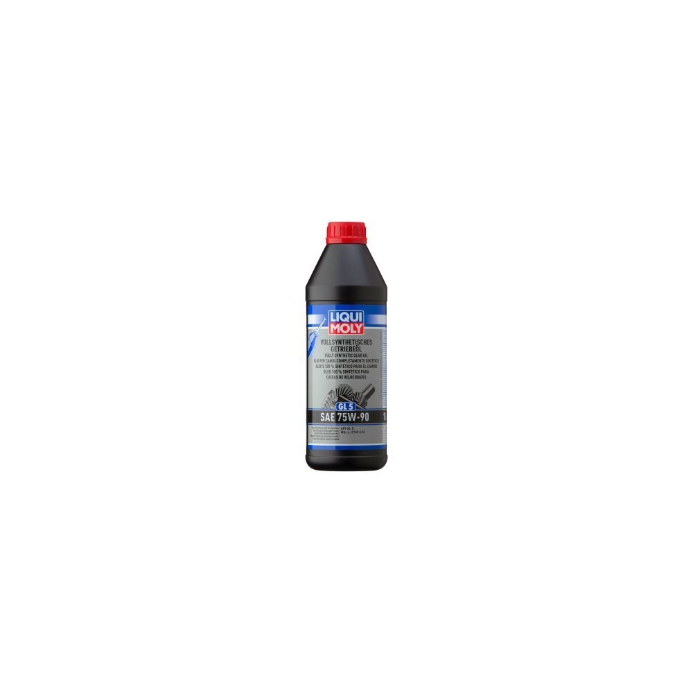 Liqui Moly 1x LM1414 1l Vollsynthetisches Getriebeöl (GL5) SAE 75W-90