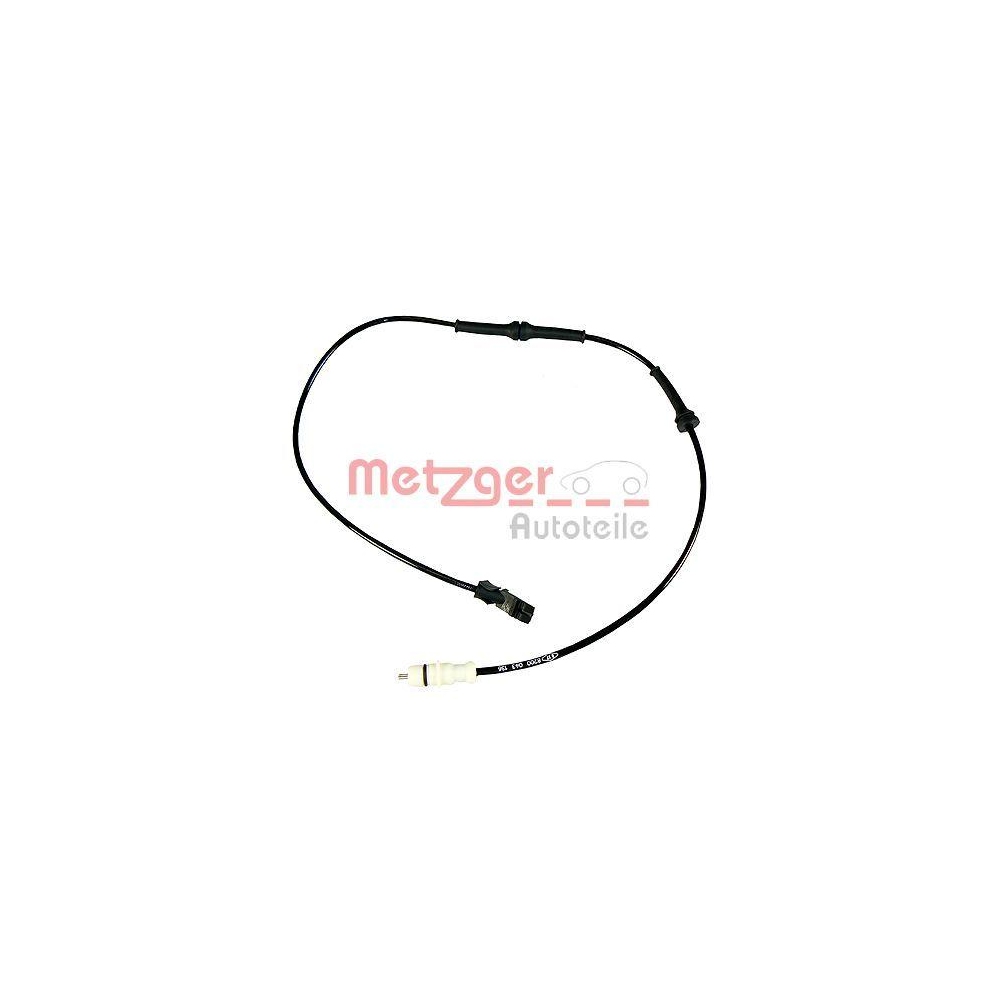 Sensor, Raddrehzahl METZGER 0900493 für RENAULT, Hinterachse