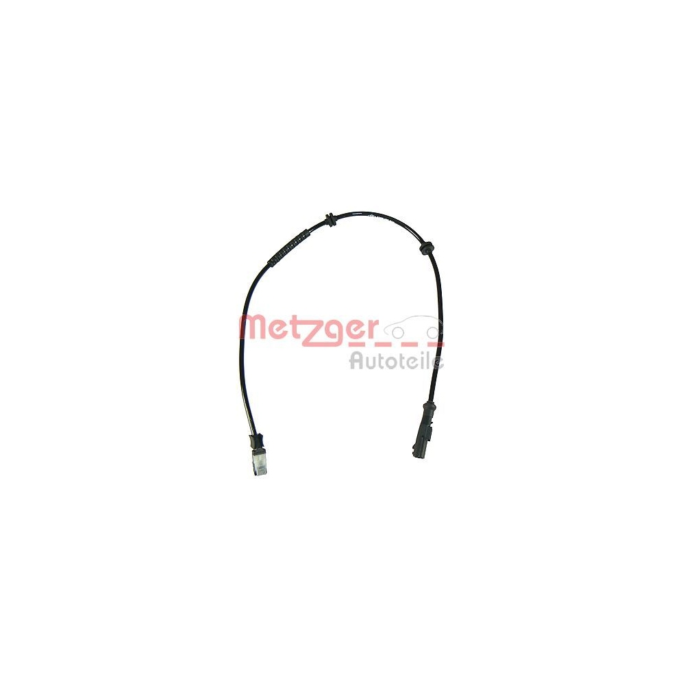 Sensor, Raddrehzahl METZGER 0900509 ORIGINAL ERSATZTEIL für RENAULT, Hinterachse