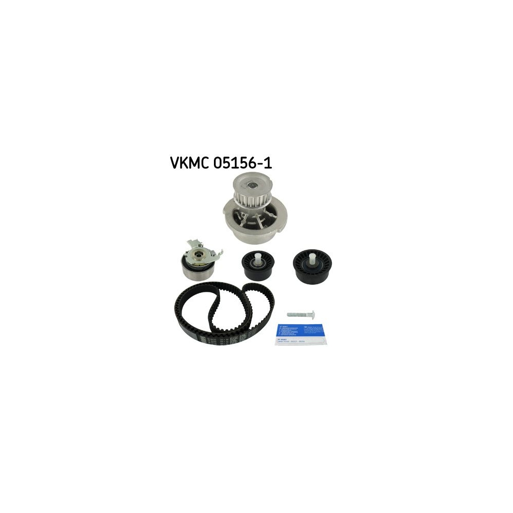 Wasserpumpe + Zahnriemensatz SKF VKMC 05156-1 für OPEL SAAB VAUXHALL CHEVROLET