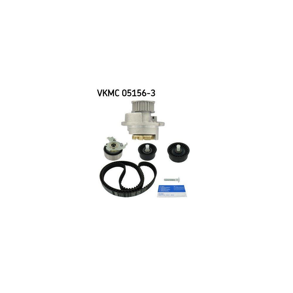 Wasserpumpe + Zahnriemensatz SKF VKMC 05156-3 für OPEL SAAB VAUXHALL CHEVROLET