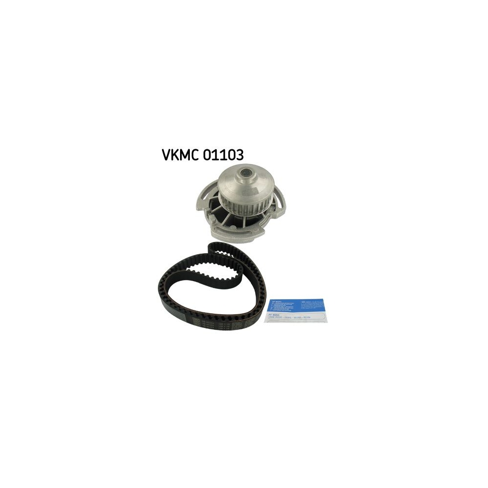 Wasserpumpe + Zahnriemensatz SKF VKMC 01103 für AUDI SEAT SKODA VW