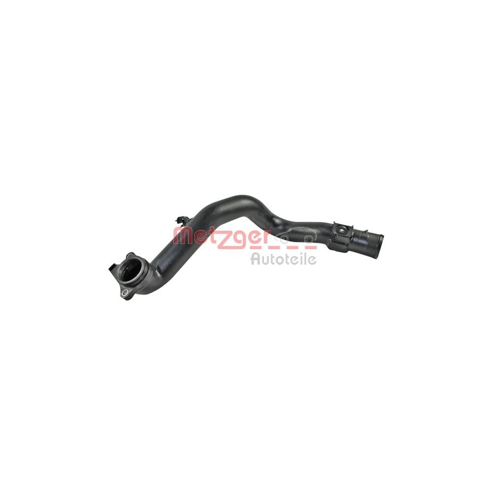 Ladeluftschlauch METZGER 2400407 für FIAT, links