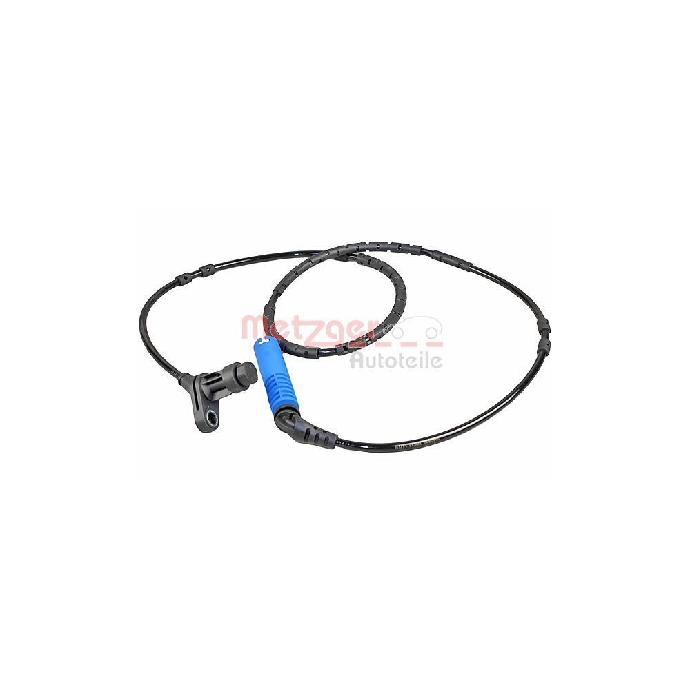 Sensor, Raddrehzahl METZGER 0900528 für BMW, Hinterachse