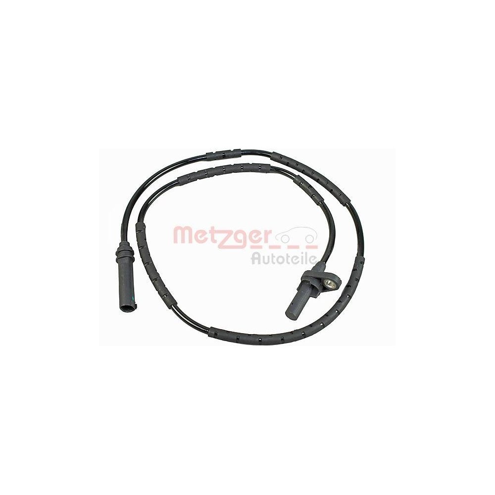 Sensor, Raddrehzahl METZGER 0900546 für BMW, Hinterachse