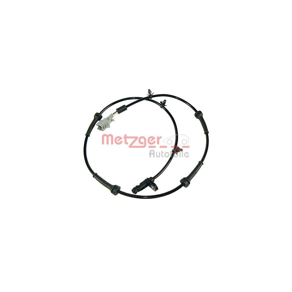 Sensor, Raddrehzahl METZGER 0900557 ORIGINAL ERSATZTEIL für NISSAN, Hinterachse