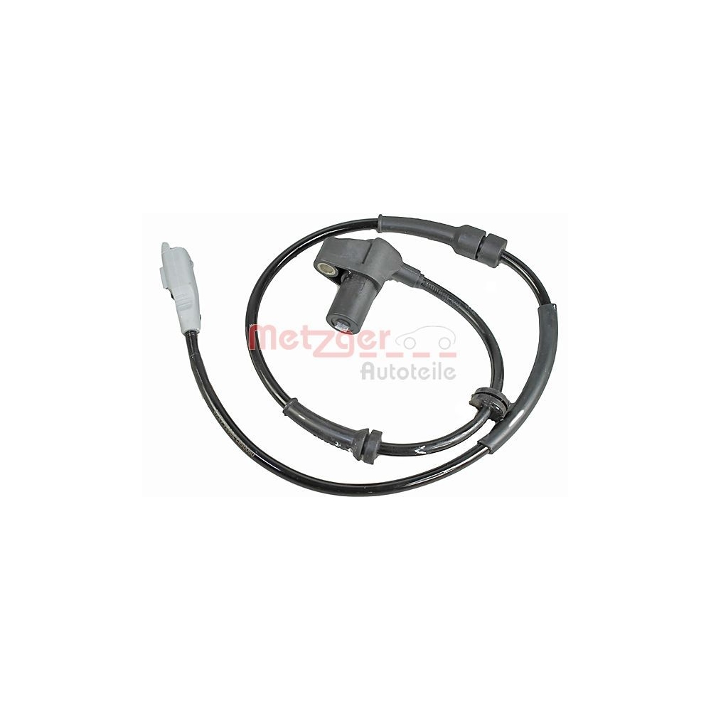 Sensor, Raddrehzahl METZGER 0900562 für FIAT CITROËN/PEUGEOT, Vorderachse