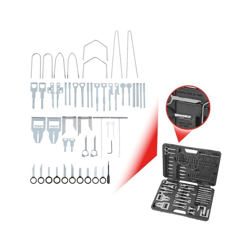 Montage-/Demontagewerkzeug-Satz, Radio KS TOOLS 500.1380 für