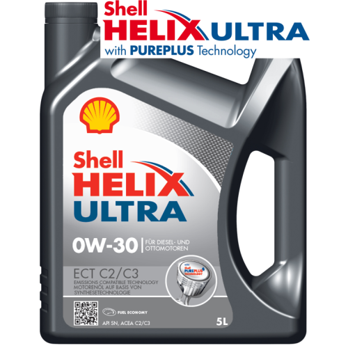 SHELL Helix Ultra ECT C2/C3 0W-30 5+1 Liter Aktion VW 504 00 VW 507 00 550054064