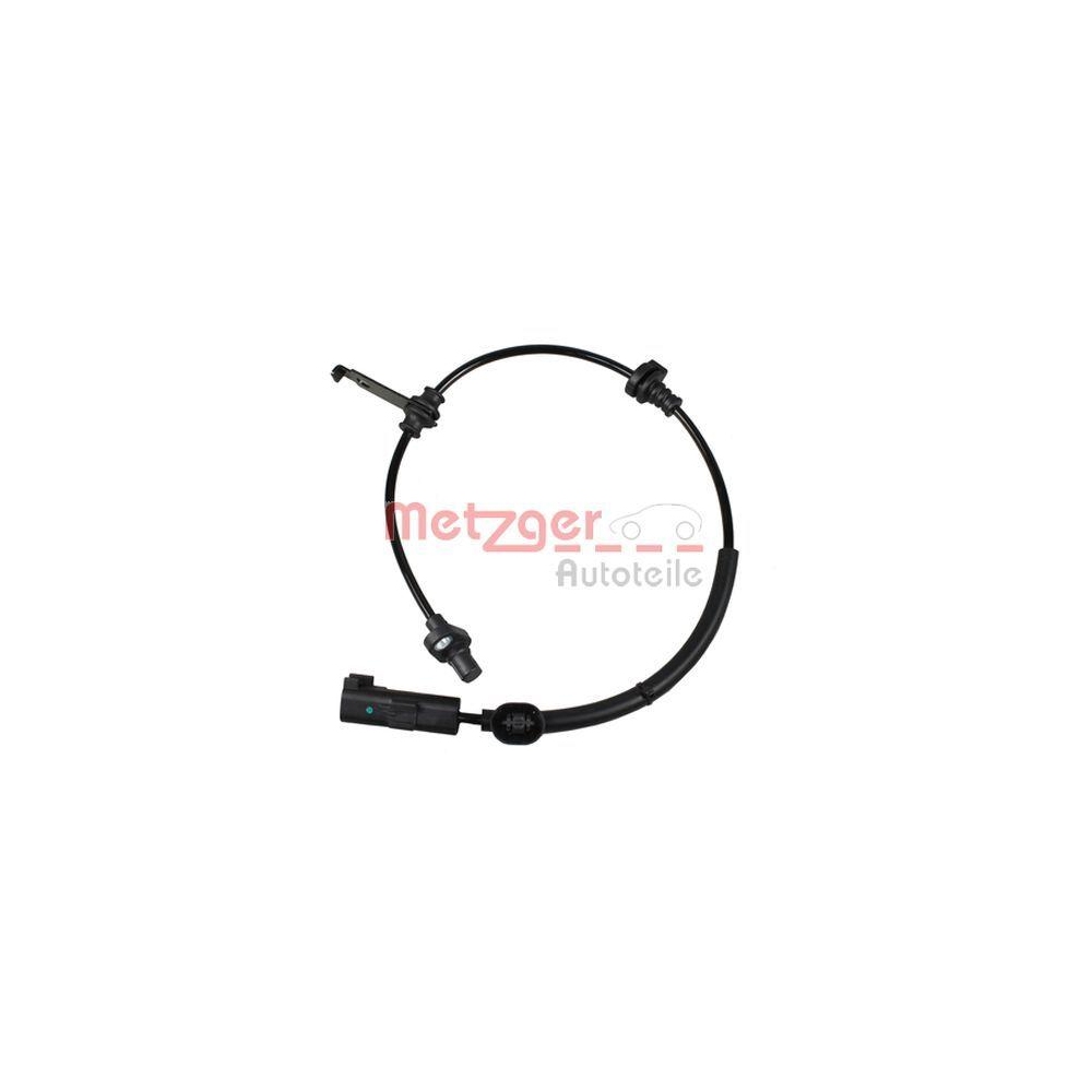 Sensor, Raddrehzahl METZGER 0900568 GREENPARTS für FORD, Hinterachse