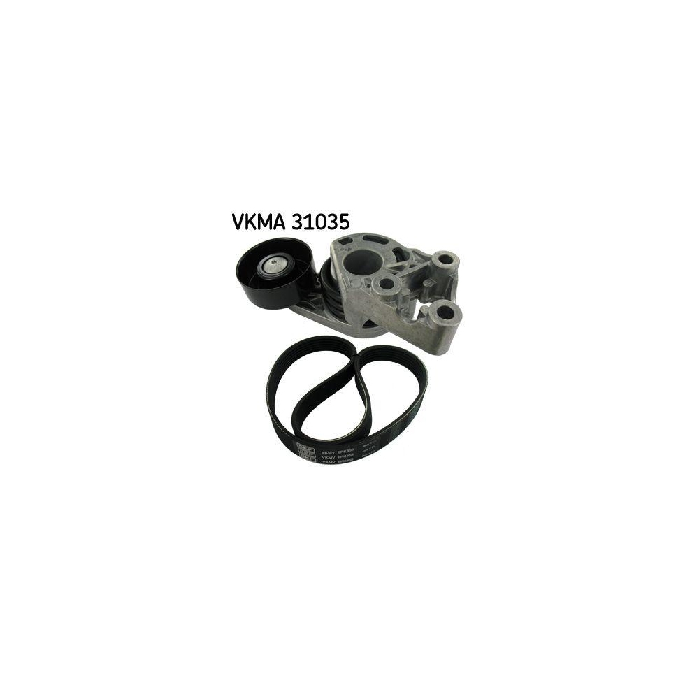 Keilrippenriemensatz SKF VKMA 31035 für AUDI HONDA SEAT SKODA VW