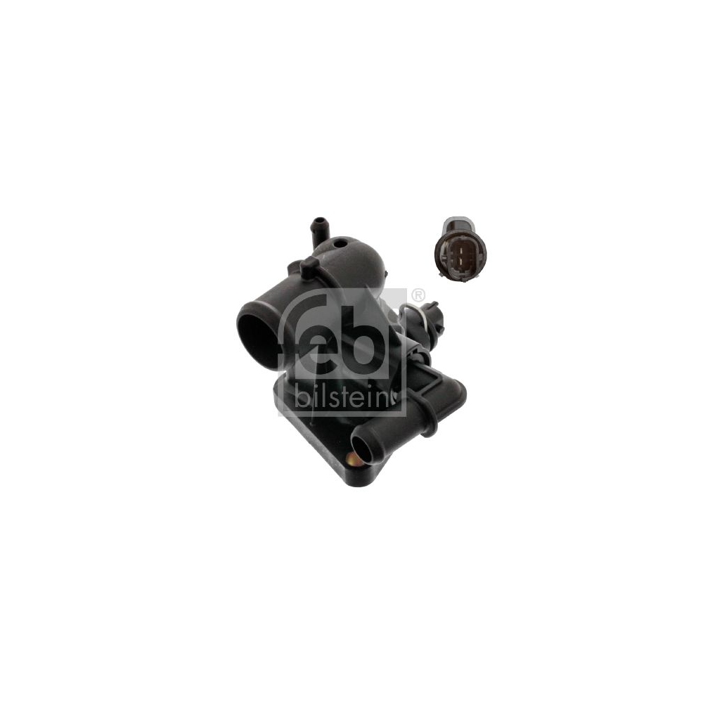 Febi Bilstein 40236 Thermostat mit Gehäuse, Dichtung und Temperaturschalter, 1 Stück