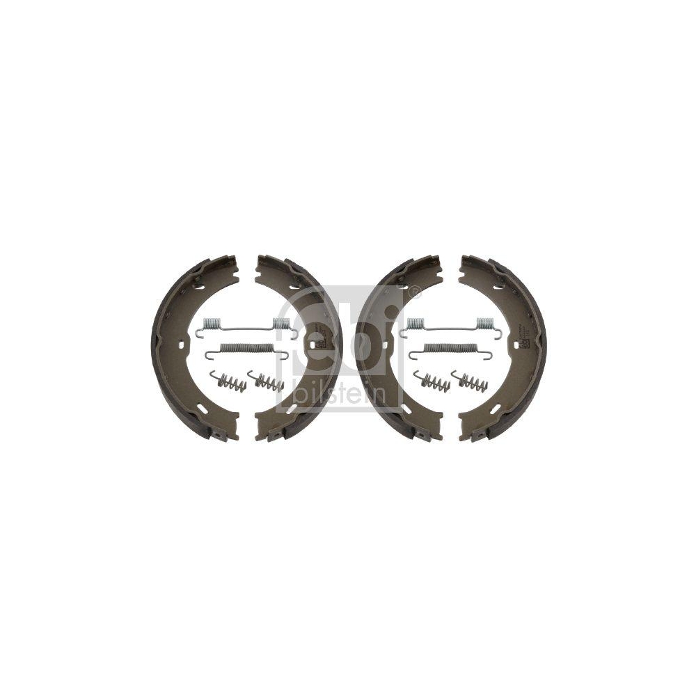 Febi Bilstein 32851 Bremsbackensatz für Feststellbremse, mit Anbaumaterial , 1 Stück