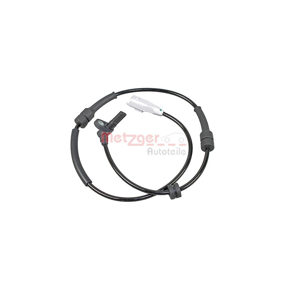 Sensor, Raddrehzahl METZGER 09001143 für FIAT CITROËN/PEUGEOT