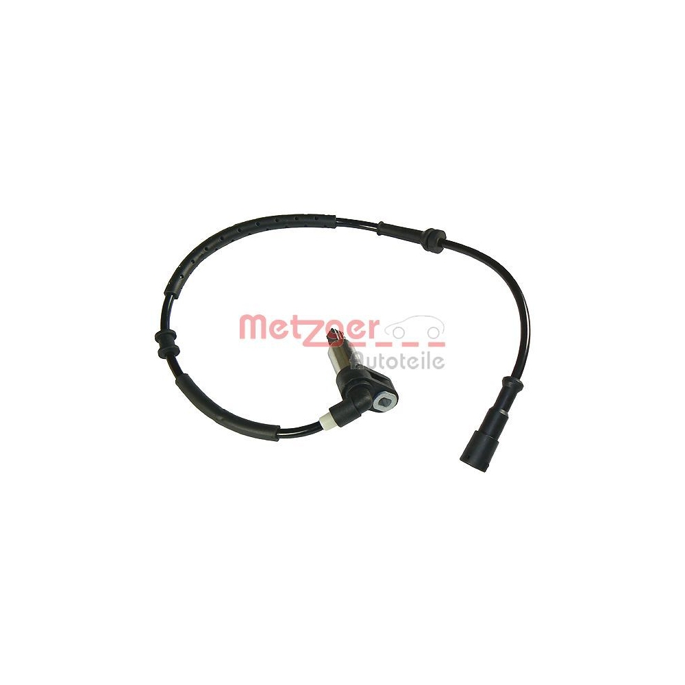 Sensor, Raddrehzahl METZGER 0900593 für RENAULT, Hinterachse links